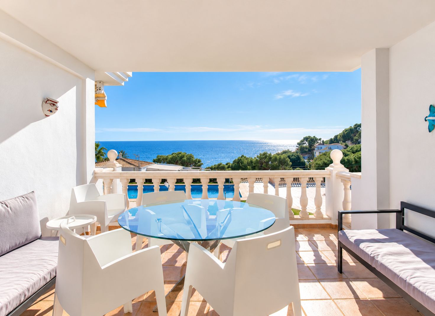 AP-2209 - Apartment mit Meerblick zu verkaufen in Moraira