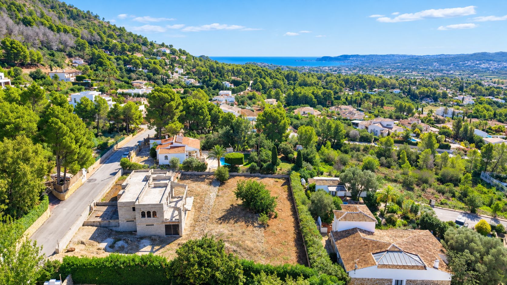 CA-2213 - Villa en construcción a la venta en Javea 