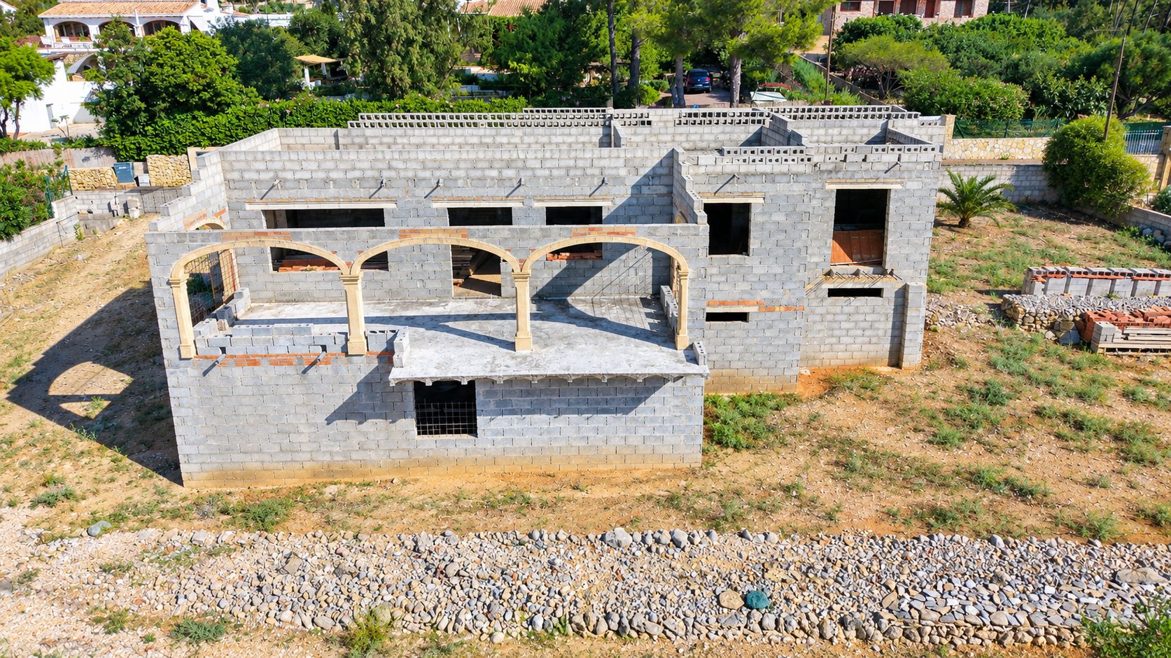 CA-2213 - Villa en construcción a la venta en Javea 
