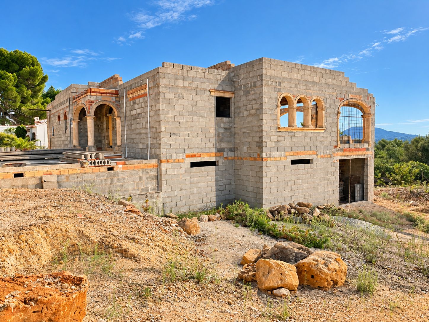 CA-2213 - Villa im Bau zu verkaufen in Javea