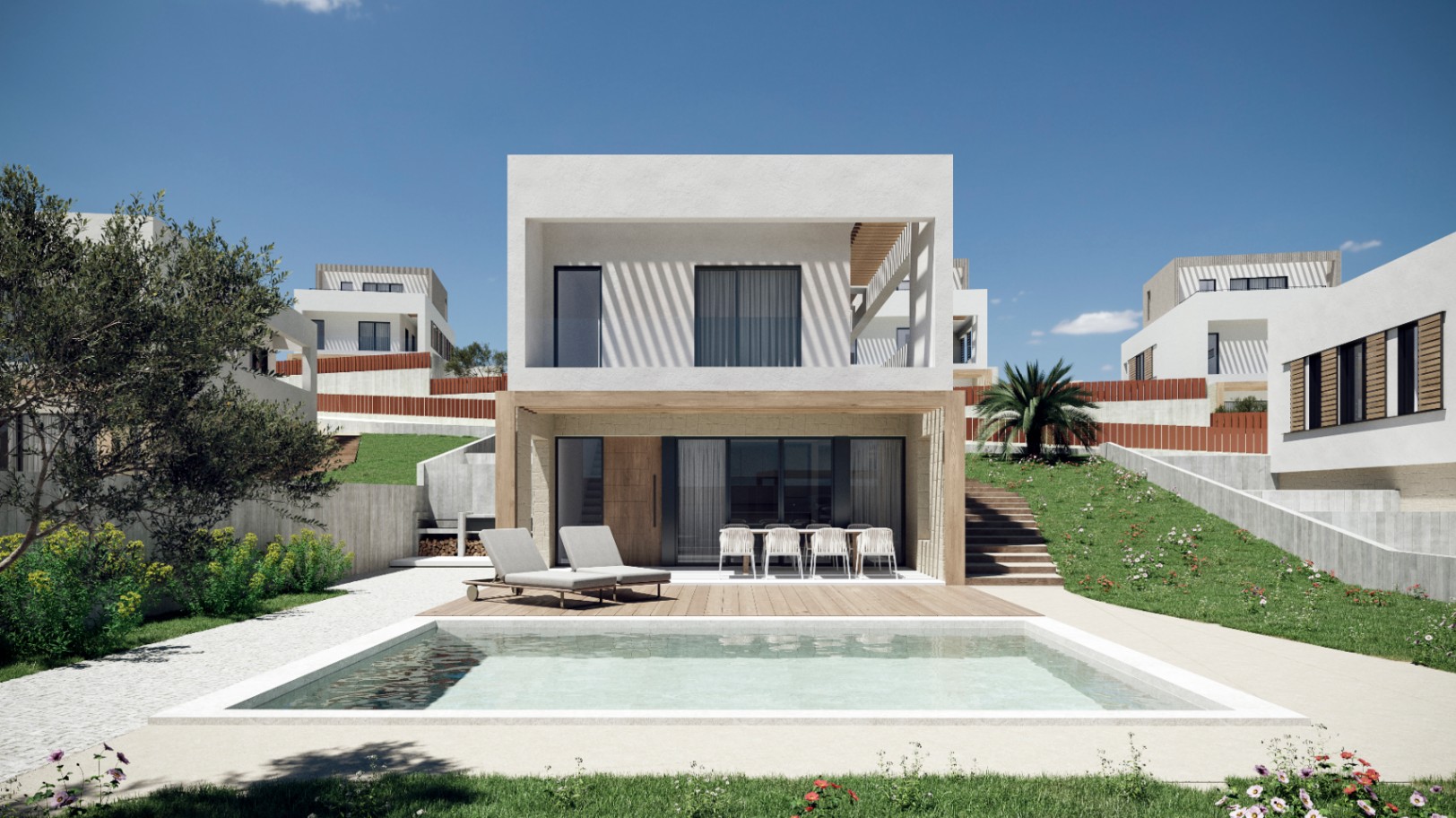 CACG-0004 - Villa de estilo moderno en venta en Finestrat 