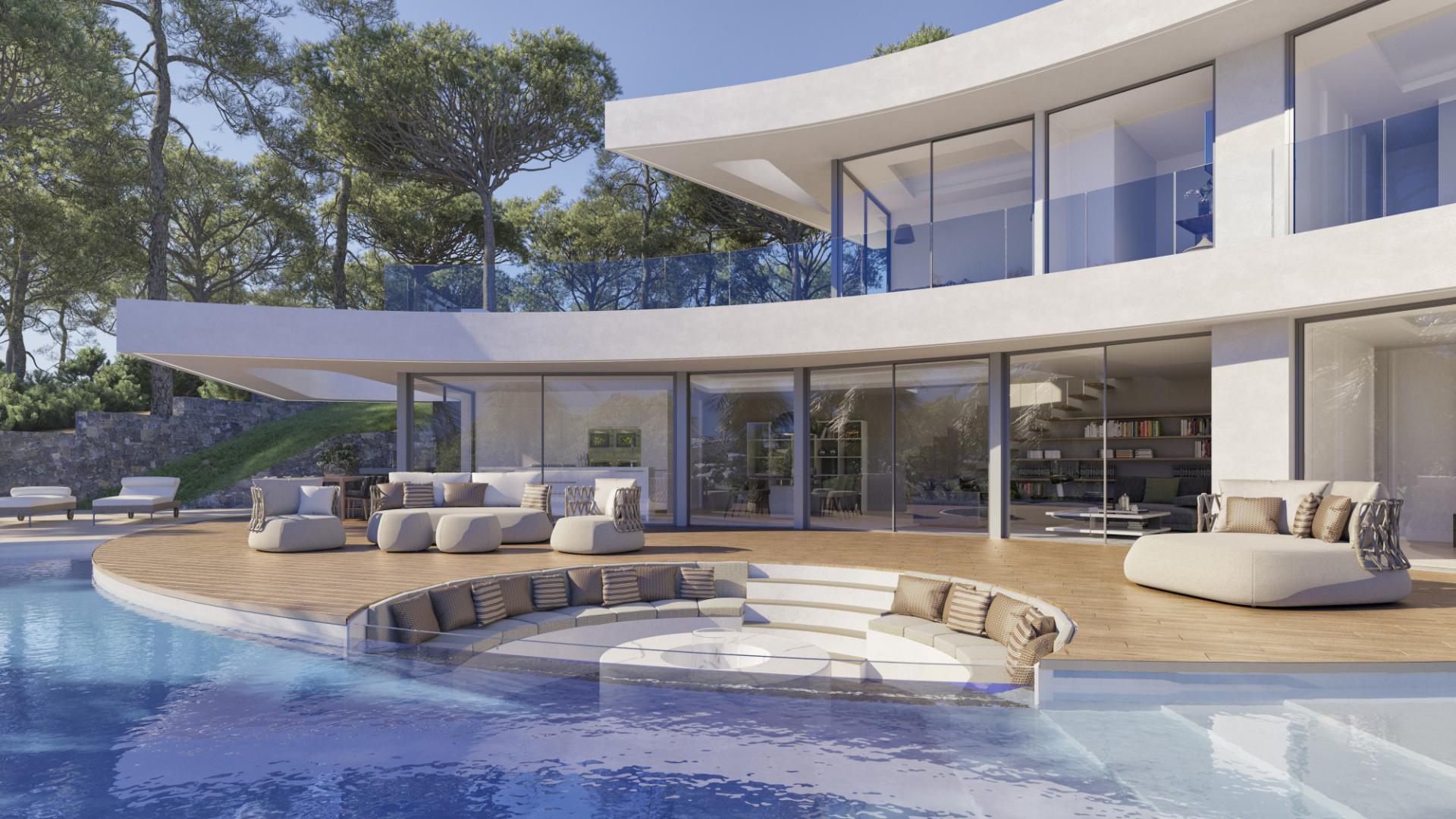 Villa de luxe à vendre à Monte Olimpo Residencial Javea